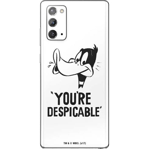 Looney Tunes Daffy Duck Youre Despicable Galaxy Note20 5G Skin