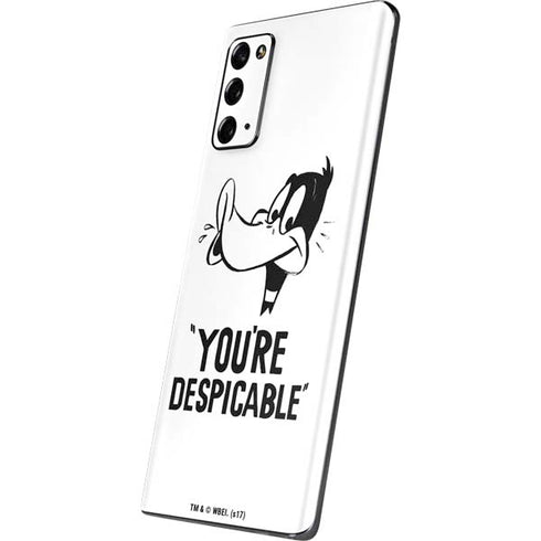 Looney Tunes Daffy Duck Youre Despicable Galaxy Note20 5G Skin