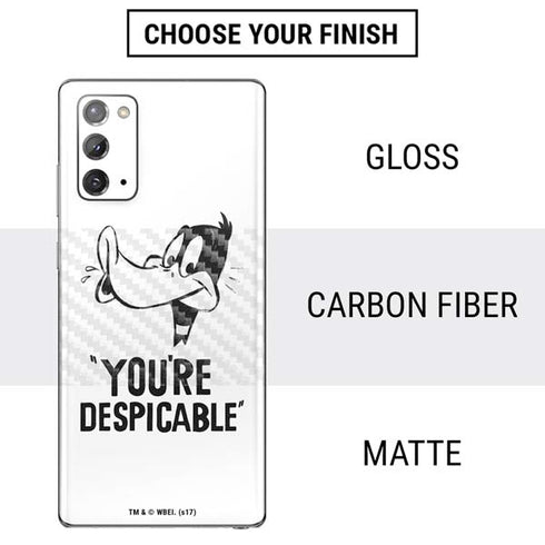 Looney Tunes Daffy Duck Youre Despicable Galaxy Note20 5G Skin