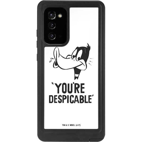 Looney Tunes Daffy Duck Youre Despicable Galaxy Note20 5G Waterproof Case