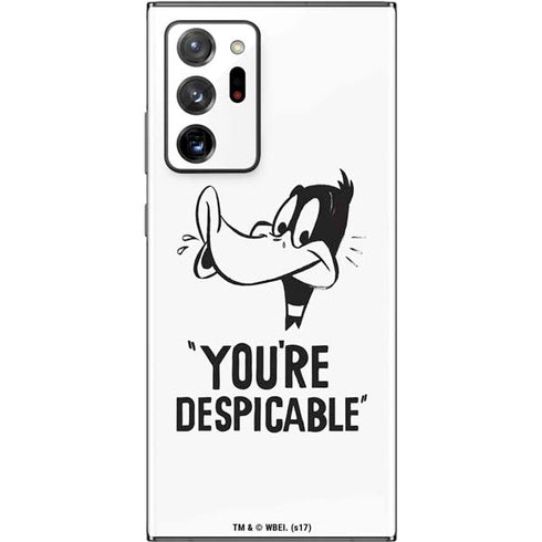 Looney Tunes Daffy Duck Youre Despicable Galaxy Note20 Ultra 5G Skin