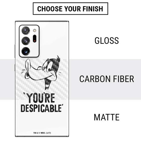Looney Tunes Daffy Duck Youre Despicable Galaxy Note20 Ultra 5G Skin