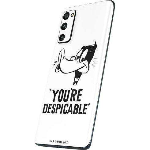 Looney Tunes Daffy Duck Youre Despicable Galaxy S20 Fan Edition Skin