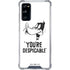 Looney Tunes Daffy Duck Youre Despicable Galaxy S20 FE Clear Case