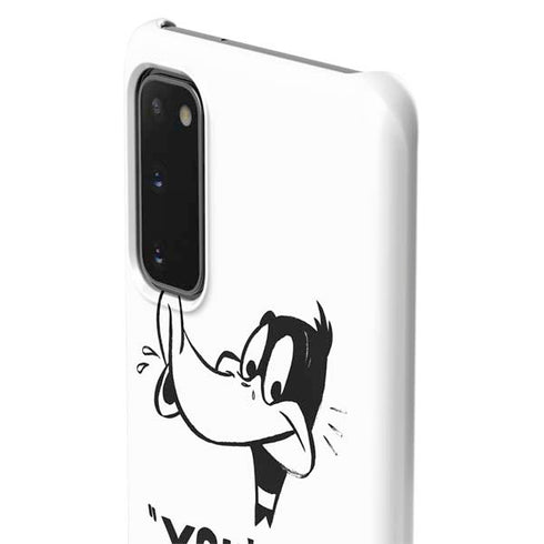 Looney Tunes Daffy Duck Youre Despicable Galaxy S20 Lite Case
