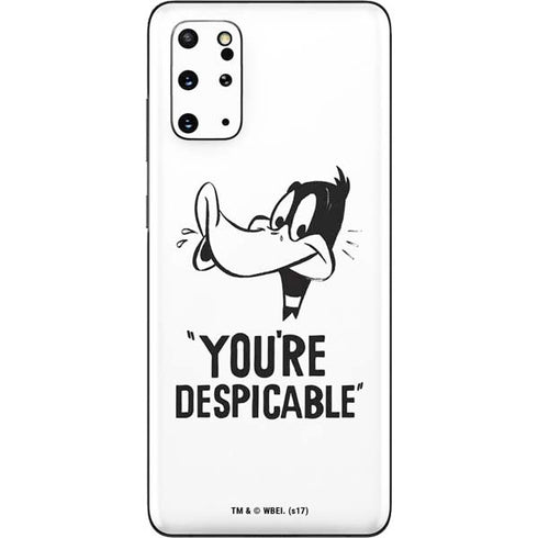 Looney Tunes Daffy Duck Youre Despicable Galaxy S20 Plus Skin