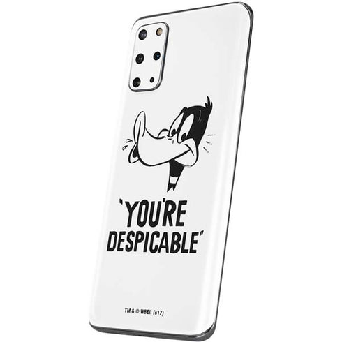 Looney Tunes Daffy Duck Youre Despicable Galaxy S20 Plus Skin