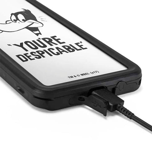 Looney Tunes Daffy Duck Youre Despicable Galaxy S20 Plus Waterproof Case