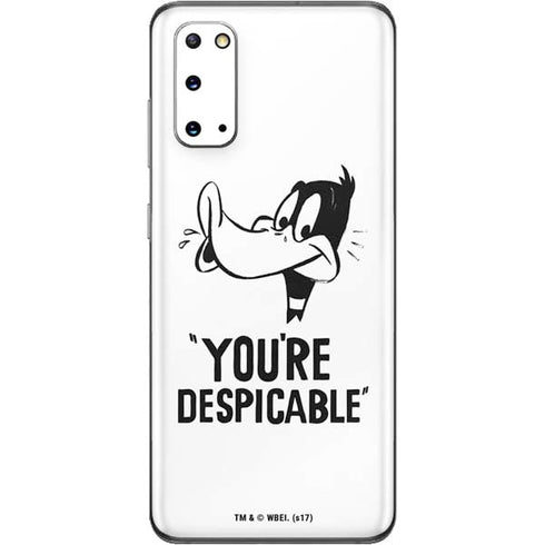 Looney Tunes Daffy Duck Youre Despicable Galaxy S20 Skin