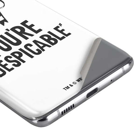 Looney Tunes Daffy Duck Youre Despicable Galaxy S20 Skin