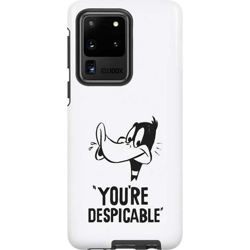 Looney Tunes Daffy Duck Youre Despicable Galaxy S20 Ultra 5G Pro Case