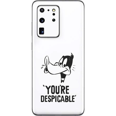 Looney Tunes Daffy Duck Youre Despicable Galaxy S20 Ultra 5G Skin