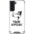 Looney Tunes Daffy Duck Youre Despicable Galaxy S21 5G Clear Case
