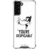Looney Tunes Daffy Duck Youre Despicable Galaxy S21 FE Clear Case