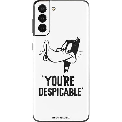 Looney Tunes Daffy Duck Youre Despicable Galaxy S21 Plus 5G Skin