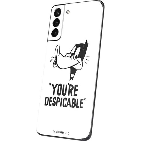 Looney Tunes Daffy Duck Youre Despicable Galaxy S21 Plus 5G Skin