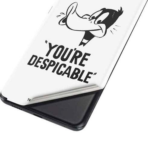 Looney Tunes Daffy Duck Youre Despicable Galaxy S21 Plus 5G Skin