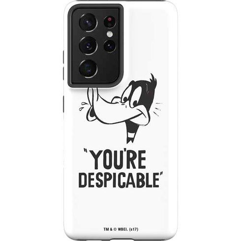 Looney Tunes Daffy Duck Youre Despicable Galaxy S21 Ultra 5G Pro Case