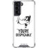 Looney Tunes Daffy Duck Youre Despicable Galaxy S22 Clear Case
