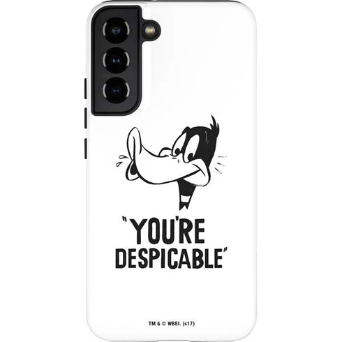 Looney Tunes Daffy Duck Youre Despicable Galaxy S22 Plus Pro Case