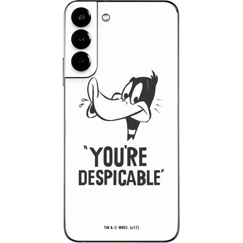 Looney Tunes Daffy Duck Youre Despicable Galaxy S22 Plus Skin