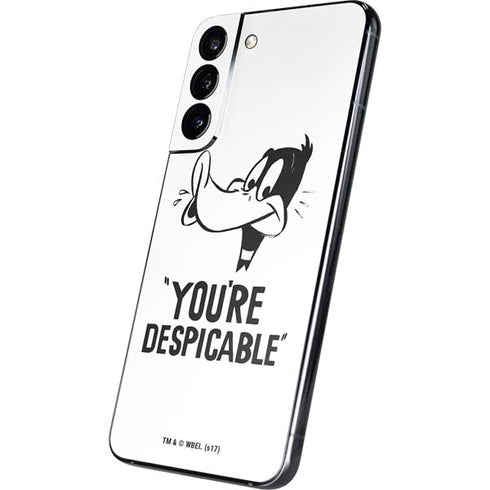 Looney Tunes Daffy Duck Youre Despicable Galaxy S22 Plus Skin