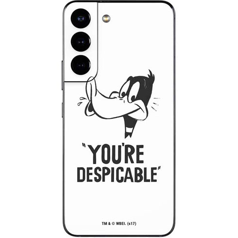 Looney Tunes Daffy Duck Youre Despicable Galaxy S22 Skin