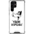Looney Tunes Daffy Duck Youre Despicable Galaxy S22 Ultra Clear Case