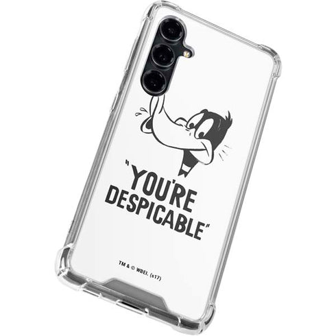 Looney Tunes Daffy Duck Youre Despicable Galaxy S23 FE Clear Case
