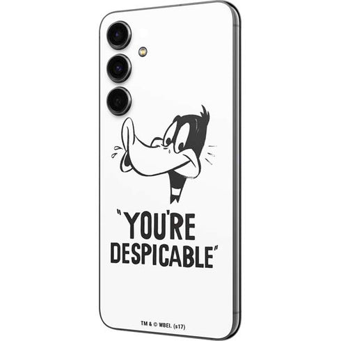 Looney Tunes Daffy Duck Youre Despicable Galaxy S23 FE Skin