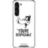 Looney Tunes Daffy Duck Youre Despicable Galaxy S23 Plus Clear Case