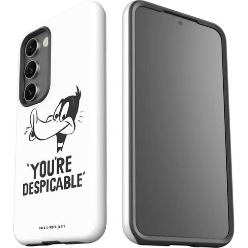 Looney Tunes Daffy Duck Youre Despicable Galaxy S23 Plus Pro Case