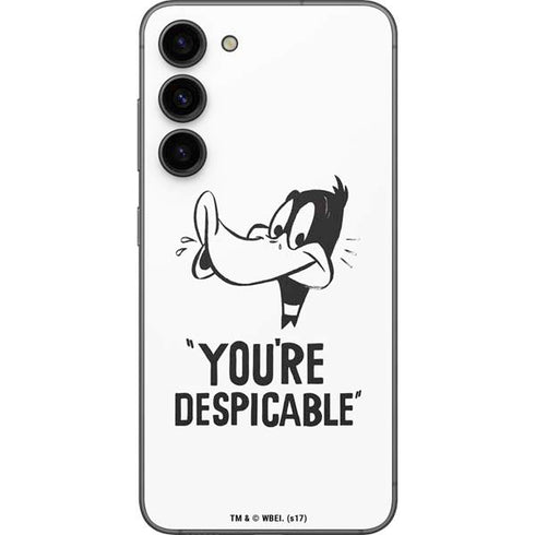 Looney Tunes Daffy Duck Youre Despicable Galaxy S23 Plus Skin