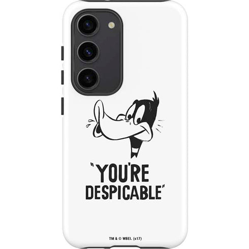 Looney Tunes Daffy Duck Youre Despicable Galaxy S23 Pro Case