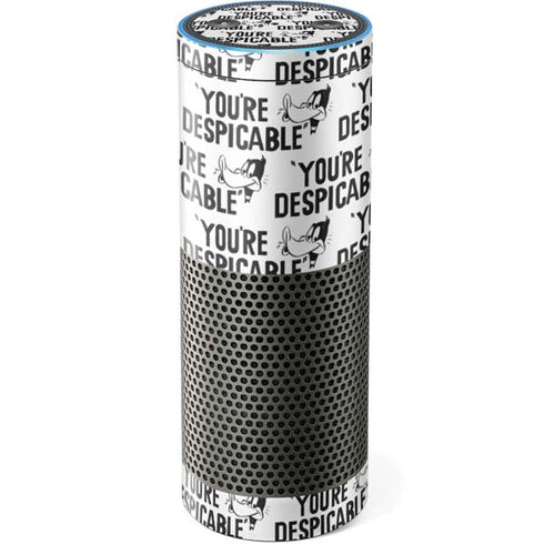 Looney Tunes Daffy Duck Youre Despicable Grid Amazon Echo Skin