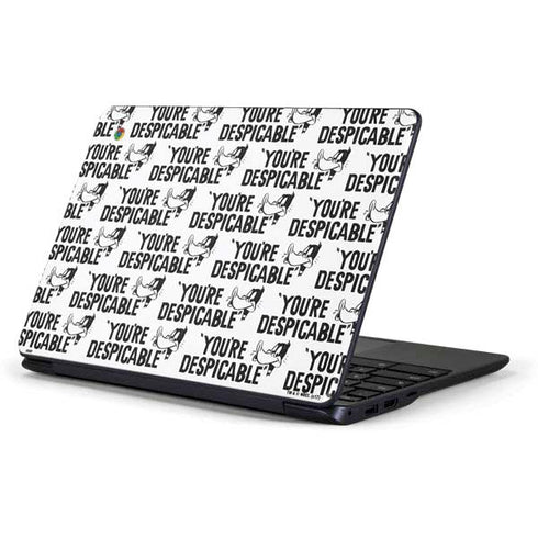 Looney Tunes Daffy Duck Youre Despicable Grid Samsung Chromebook Skin