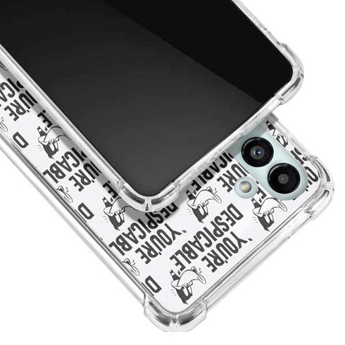 Looney Tunes Daffy Duck Youre Despicable Grid Galaxy A13 5G Clear Case