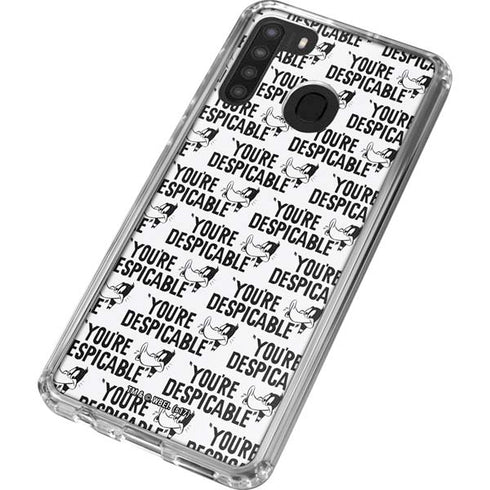 Looney Tunes Daffy Duck Youre Despicable Grid Galaxy A21 Clear Case