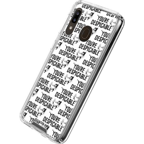Looney Tunes Daffy Duck Youre Despicable Grid Galaxy A30 Clear Case