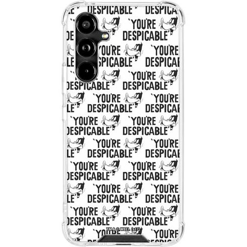 Looney Tunes Daffy Duck Youre Despicable Grid Galaxy A54 5G Clear Case
