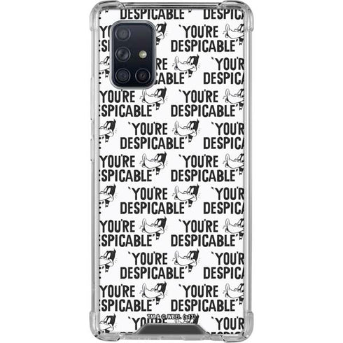 Looney Tunes Daffy Duck Youre Despicable Grid Galaxy A71 5G Clear Case