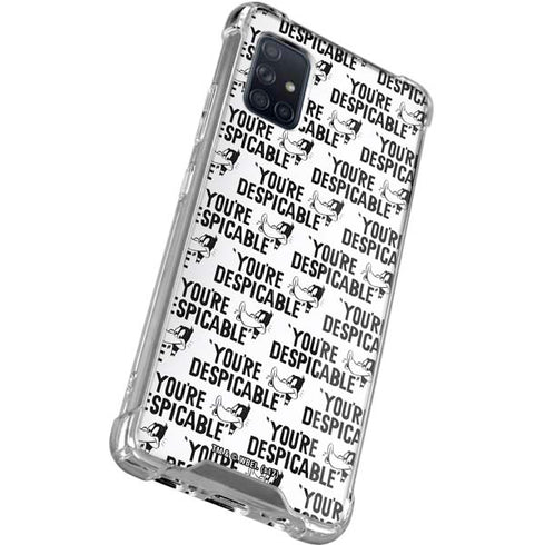 Looney Tunes Daffy Duck Youre Despicable Grid Galaxy A71 5G Clear Case