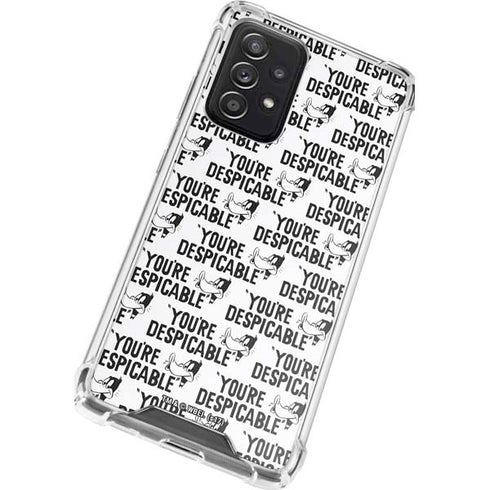 Looney Tunes Daffy Duck Youre Despicable Grid Galaxy A72 5G Clear Case