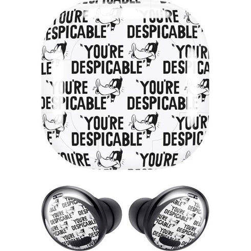Looney Tunes Daffy Duck Youre Despicable Grid Galaxy Buds Pro Skin