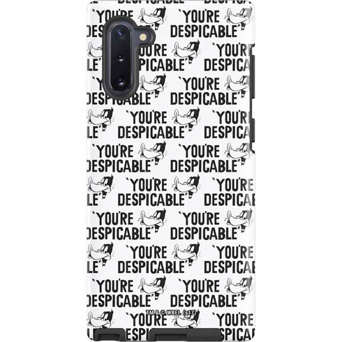 Looney Tunes Daffy Duck Youre Despicable Grid Galaxy Note 10 Pro Case