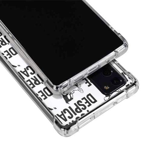 Looney Tunes Daffy Duck Youre Despicable Grid Galaxy Note20 5G Clear Case