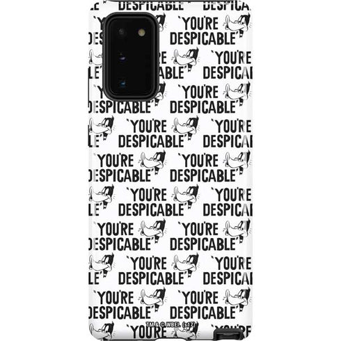Looney Tunes Daffy Duck Youre Despicable Grid Galaxy Note20 5G Pro Case