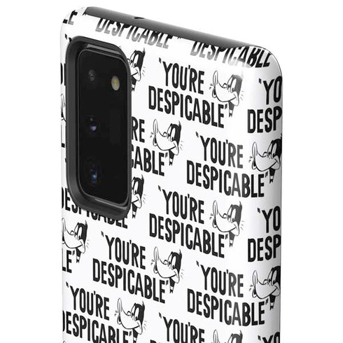 Looney Tunes Daffy Duck Youre Despicable Grid Galaxy Note20 5G Pro Case