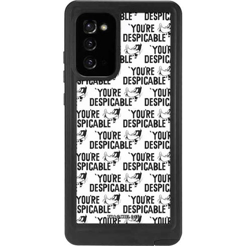 Looney Tunes Daffy Duck Youre Despicable Grid Galaxy Note20 5G Waterproof Case