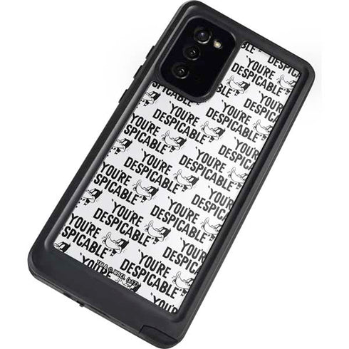 Looney Tunes Daffy Duck Youre Despicable Grid Galaxy Note20 5G Waterproof Case